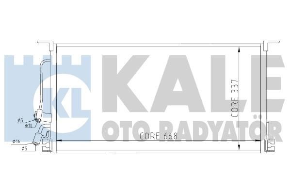 Kale Oto Radiator 388100 Cooler Module 388100