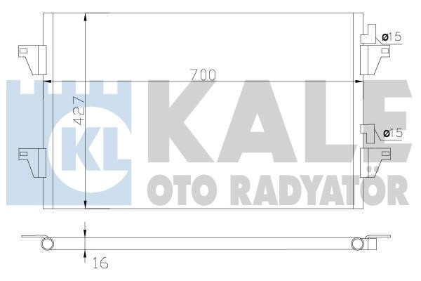 Kale Oto Radiator 342590 Cooler Module 342590