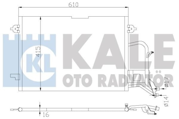 Kale Oto Radiator 342935 Cooler Module 342935