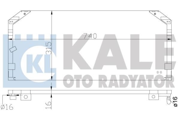 Kale Oto Radiator 342465 Cooler Module 342465