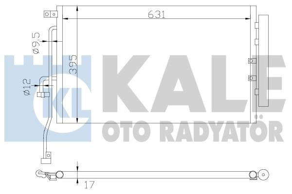 Kale Oto Radiator 391000 Cooler Module 391000