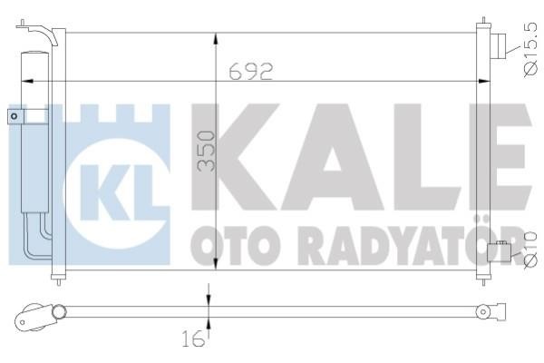 Kale Oto Radiator 388300 Cooler Module 388300
