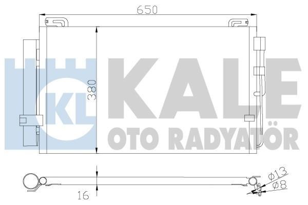 Kale Oto Radiator 391300 Cooler Module 391300