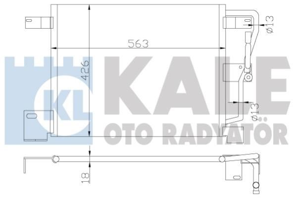 Kale Oto Radiator 385900 Cooler Module 385900