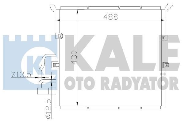 Kale Oto Radiator 385100 Cooler Module 385100