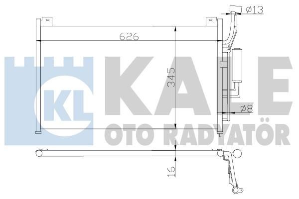 Kale Oto Radiator 392300 Cooler Module 392300