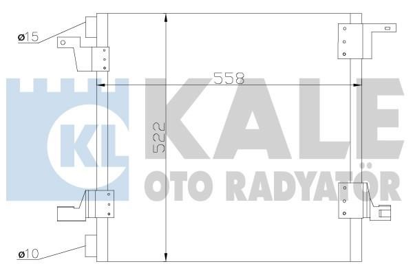 Kale Oto Radiator 392600 Cooler Module 392600