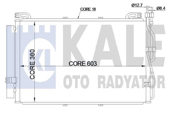 Kale Oto Radiator 342995 Cooler Module 342995
