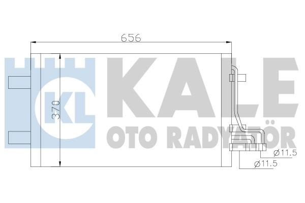 Kale Oto Radiator 386100 Cooler Module 386100