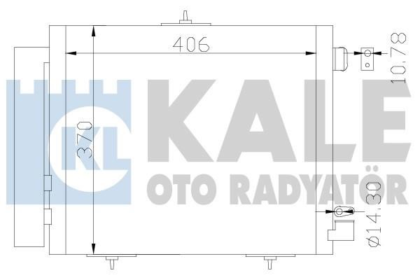 Kale Oto Radiator 377400 Cooler Module 377400