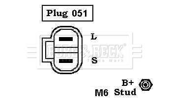 Borg & beck BBA2824 Alternator BBA2824