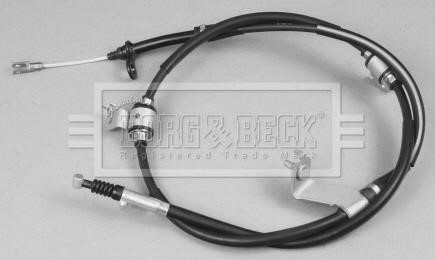 Borg & beck BKB3778 Cable Pull, parking brake BKB3778