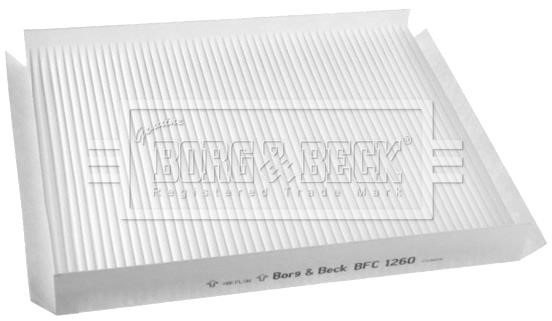 Borg & beck BFC1260 Filter, interior air BFC1260