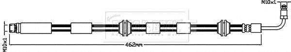 Borg & beck BBH8617 Brake Hose BBH8617