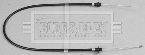 Borg & beck BKA1028 Accelerator cable BKA1028
