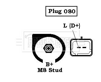 Borg & beck BBA2522 Alternator BBA2522