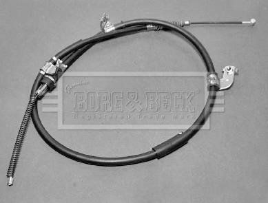 Borg & beck BKB1665 Cable Pull, parking brake BKB1665