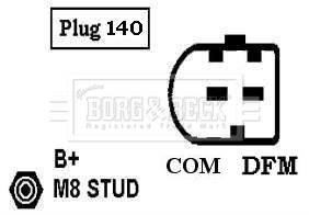 Borg & beck BBA2995 Alternator BBA2995