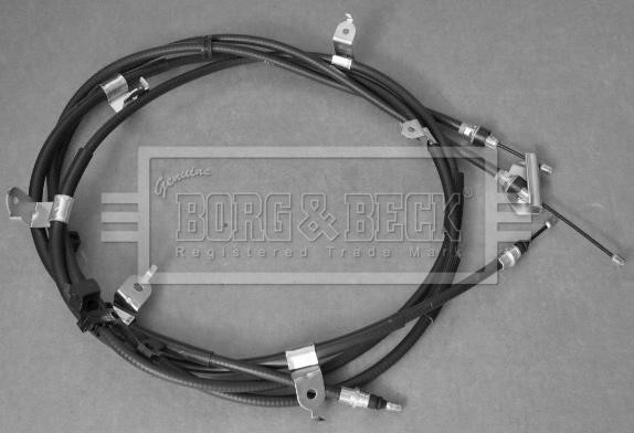 Borg & beck BKB3780 Cable Pull, parking brake BKB3780