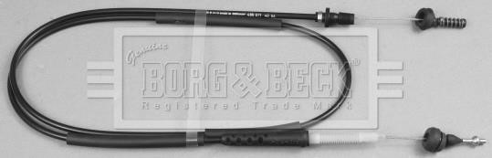 Borg & beck BKA1070 Accelerator cable BKA1070