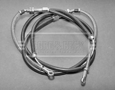 Borg & beck BKB1055 Parking brake cable set BKB1055