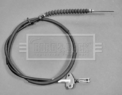 Borg & beck BKB1286 Parking brake cable, right BKB1286