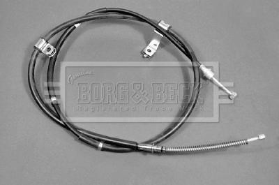 Borg & beck BKB2102 Parking brake cable left BKB2102