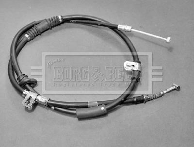 Borg & beck BKB1798 Parking brake cable left BKB1798