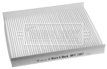Borg & beck BFC1187 Filter, interior air BFC1187