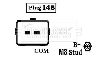 Borg & beck BBA3013 Alternator BBA3013