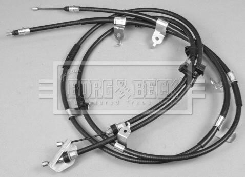 Borg & beck BKB3772 Cable Pull, parking brake BKB3772