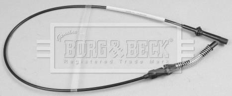 Borg & beck BKA1017 Accelerator cable BKA1017