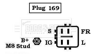 Borg & beck BBA3046 Alternator BBA3046