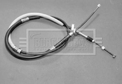 Borg & beck BKB1839 Cable Pull, parking brake BKB1839