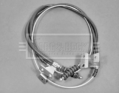 Borg & beck BKB1349 Cable Pull, parking brake BKB1349