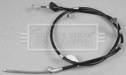 Borg & beck BKB3769 Cable Pull, parking brake BKB3769