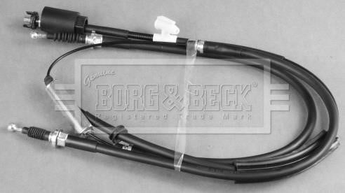 Borg & beck BKB6008 Cable Pull, parking brake BKB6008