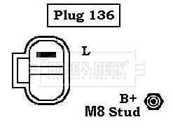 Borg & beck BBA2986 Alternator BBA2986