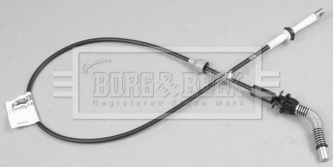 Borg & beck BKA1011 Accelerator cable BKA1011