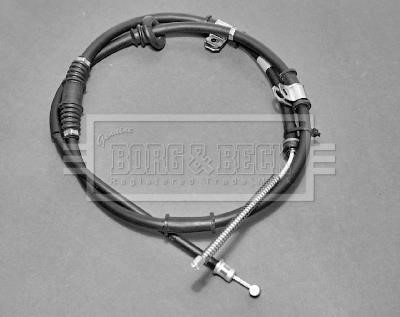 Borg & beck BKB1795 Parking brake cable, right BKB1795