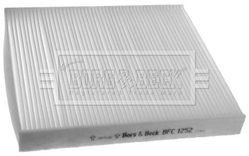 Borg & beck BFC1252 Filter, interior air BFC1252