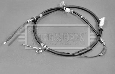 Borg & beck BKB1568 Parking brake cable left BKB1568