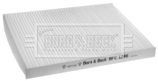 Borg & beck BFC1246 Filter, interior air BFC1246