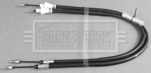 Borg & beck BKB6001 Cable Pull, parking brake BKB6001
