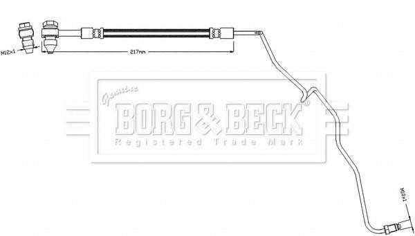 Borg & beck BBH8503 Brake Hose BBH8503