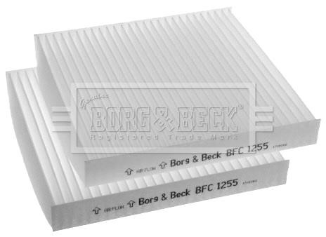 Borg & beck BFC1255 Filter, interior air BFC1255