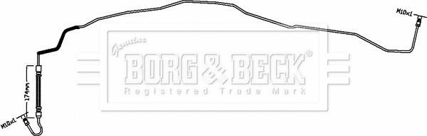 Borg & beck BBH8593 Brake Hose BBH8593