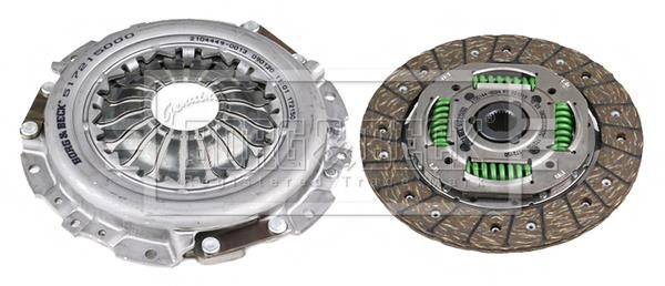 Automotive clutch kit Renault Clio: HK2843 Borg & beck Clutch kit