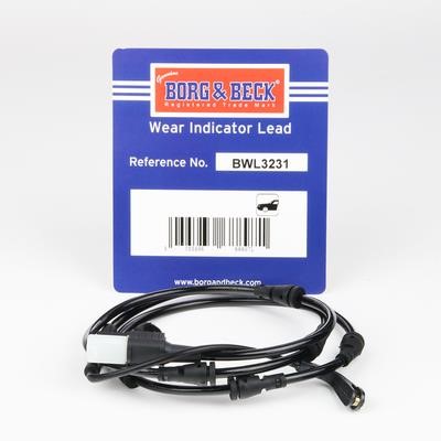 Borg & beck BWL3231 Warning contact, brake pad wear BWL3231