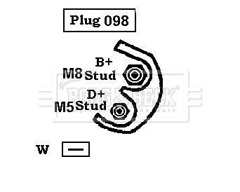 Borg & beck BBA2707 Alternator BBA2707